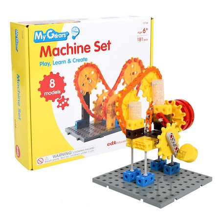 Edxeducation My Gears, Machine Set, 181-Pieces 12164